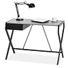 Íróasztalok és polcok DESIGNO íróasztal, beton-fekete