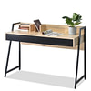Íróasztalok és polcok RIKO íróasztal, sonoma tölgy – fekete