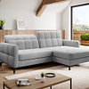 Alloro Alloro sarokkanapé, light grey