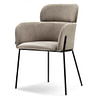 Biagio BIAGIO design szék, beige velúr