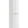 Capri White Gloss Capri 2 ajtós magas szekrény