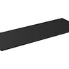Santa Fe Black Matt fekete mosdópult 160 cm-es
