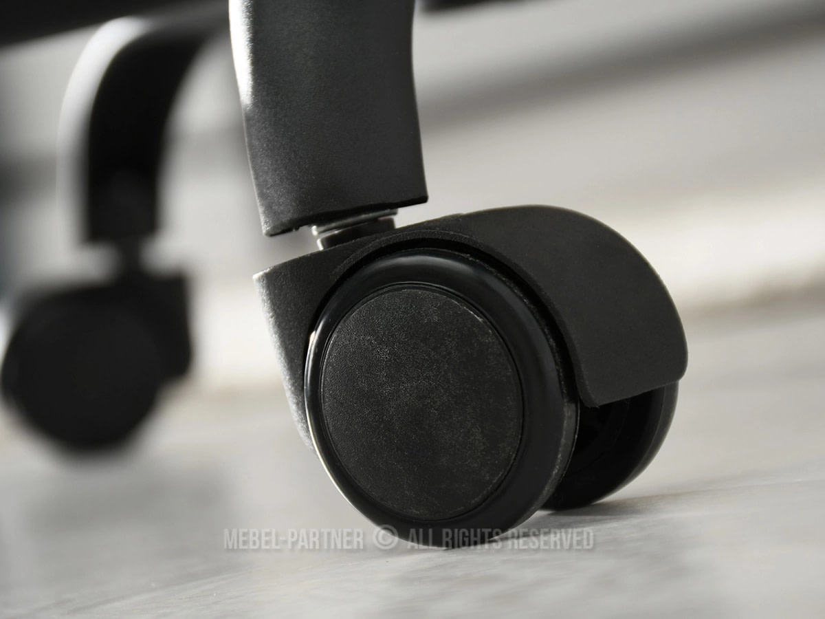 Forgószékek MERLIN retro forgószék, zöld velúr-fekete 12