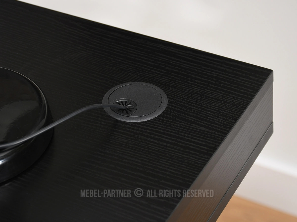 SHIFT home office íróasztal fiókkal és USB-porttal, 120 cm fekete 14 SHIFT home office íróasztal fiókkal és USB-porttal, 120 cm fekete - Image 14
