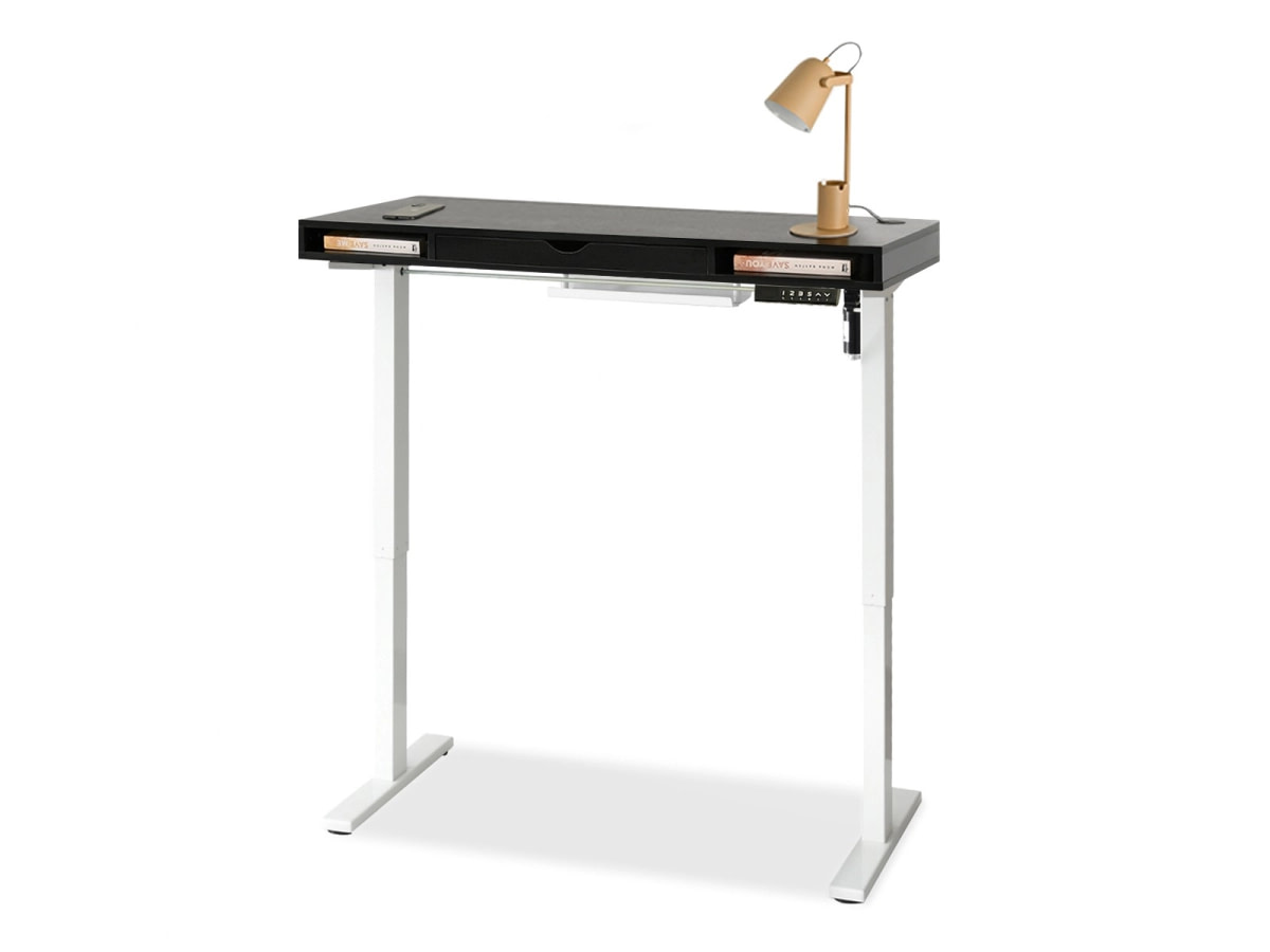 SHIFT elektromos gamer asztal, 120 cm fekete-fehér 3 SHIFT elektromos gamer asztal, 120 cm fekete-fehér - Image 3