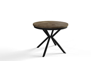 Akciós ajánlatok 🔥 Eder Bis Ø120 cm, nyitható kör alakú asztal, lefkas tölgy, készletről