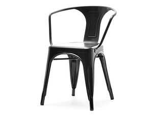Fém székek ALFREDO 2 karosszék, fekete