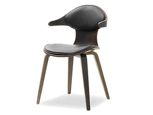 Hajlított székek RODEO szék, sötét antikolt tölgy-fekete