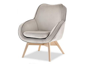Mers MERS tojásfotel, beige-bükk