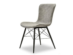 Zonder categorie MARGOT szék, vintage szürke-fekete