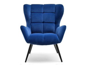 KIKORI design fotel – sötétkék velúr - Image 4
