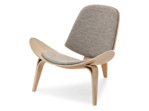 Roland ROLAND design fotel, beige-tölgy
