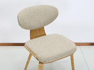 JULIO szék, beige boucle-tölgy - Image 5