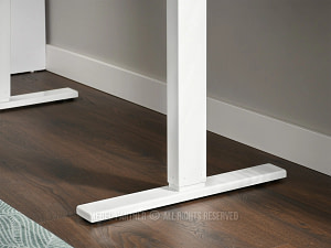 SHIFT elektromos gamer asztal, 120 cm fekete-fehér - Image 15