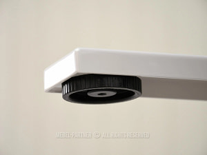 SHIFT elektromos gamer asztal, 120 cm fekete-fehér - Image 16