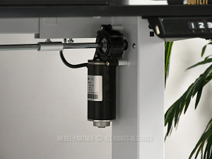 SHIFT elektromos gamer asztal, 120 cm fekete-fehér - Image 19