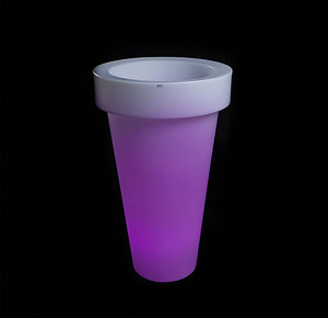 Pons Pons óriáskaspó, 90 cm, RGB LED világítással, távirányítóval