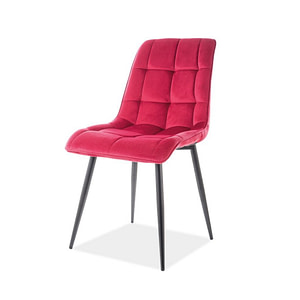 Akciós ajánlatok 🔥 MOLI szék magenta/ fekete láb