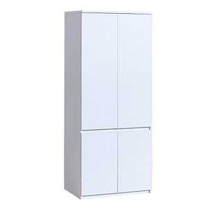 Arca White ARCA WHITE Szekrény 4A, fehér AR1