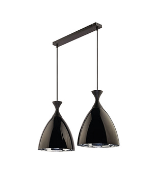 Modern / minimál Nero NO-2 csillár, fekete