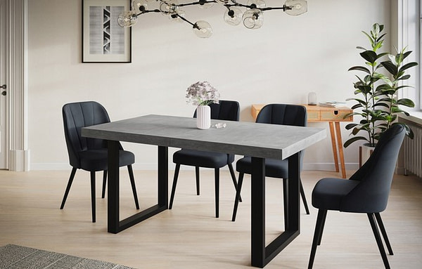 Bővíthető asztalok LOFT’U nyitható étkezőasztal, választható méretek és színek 10