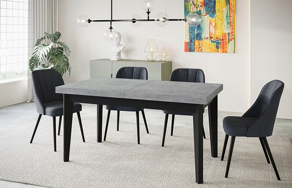 Bővíthető asztalok Scandi nyitható étkezőasztal, választható méretek és színek 10