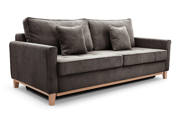 Kanapéágy / sofa bed Linea140 – skandináv stílusú nyitható kanapé, választható színek 21