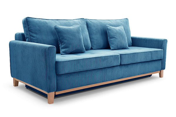 Kanapéágy / sofa bed Linea140 – skandináv stílusú nyitható kanapé, választható színek 18