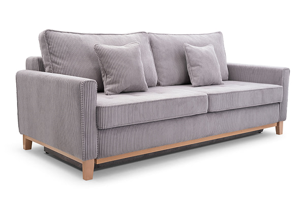 Kanapéágy / sofa bed Linea140 – skandináv stílusú nyitható kanapé, választható színek 3