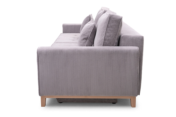 Kanapéágy / sofa bed Linea140 – skandináv stílusú nyitható kanapé, választható színek 4