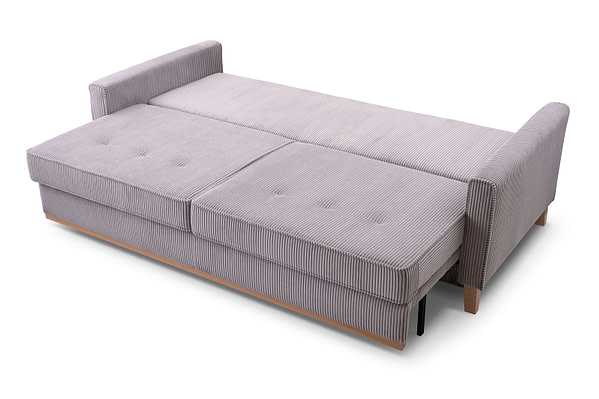 Kanapéágy / sofa bed Linea140 – skandináv stílusú nyitható kanapé, választható színek 7