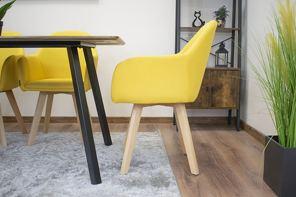 Inspired chairs MOLDE szék – sárga, 2 db 8