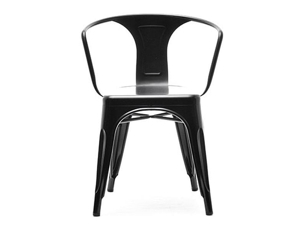 Fém székek ALFREDO 2 karosszék, fekete 4