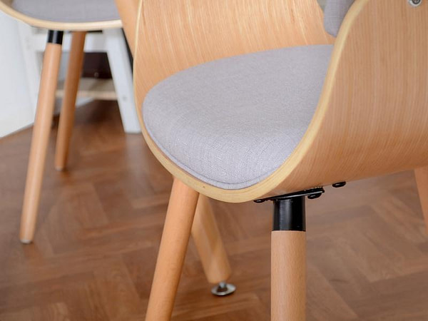 Hajlított székek ELINA szék, világos tölgy-szürke 15
