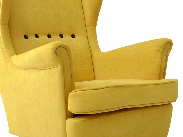 Malmo MALMO füles fotel, sárga bükk 15