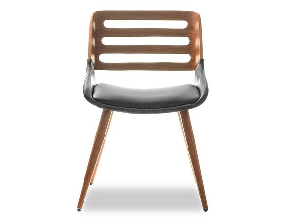 Hajlított székek KANSAS szék, dió-fekete 15