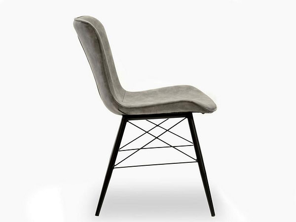 Zonder categorie MARGOT szék, vintage szürke-fekete 15