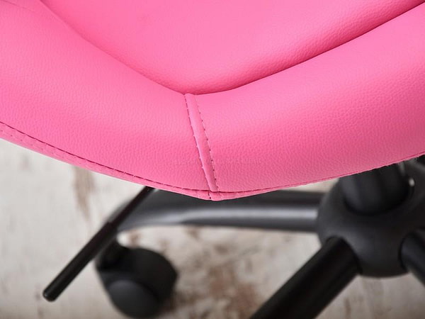Sala 4 SALA 4 rózsaszín forgófotel, fekete, görgős talp 11