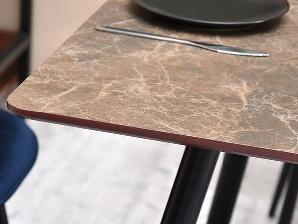 Design asztalok ONEKA barna márvány színű asztal 7