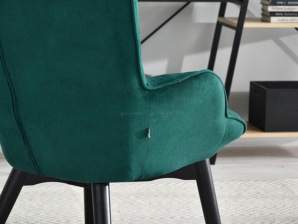 Nuria NURIA steppelt skandináv fotel zöld-fekete 12