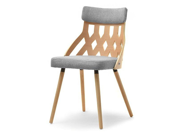 Hajlított székek CRABI szék, bükk-szürke
