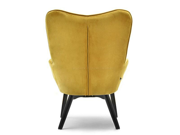 Nuria NURIA steppelt skandináv fotel sárga-fekete 14