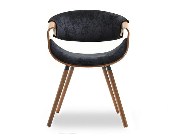 Hajlított székek BENT szék, dió-fekete szövet 14