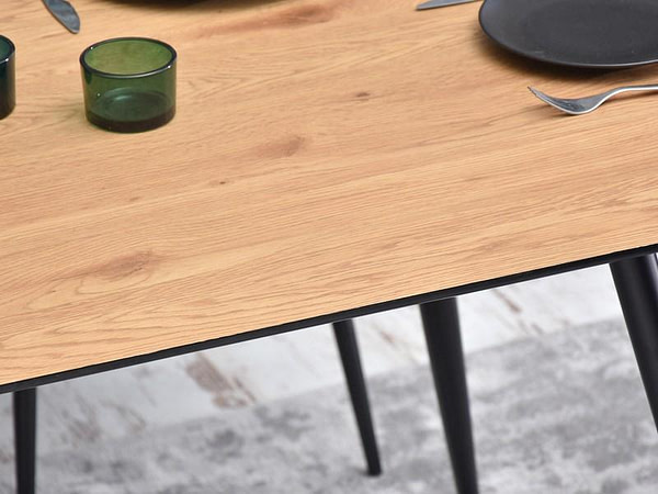 Design asztalok ONEKA tölgy színű étkezőasztal 6