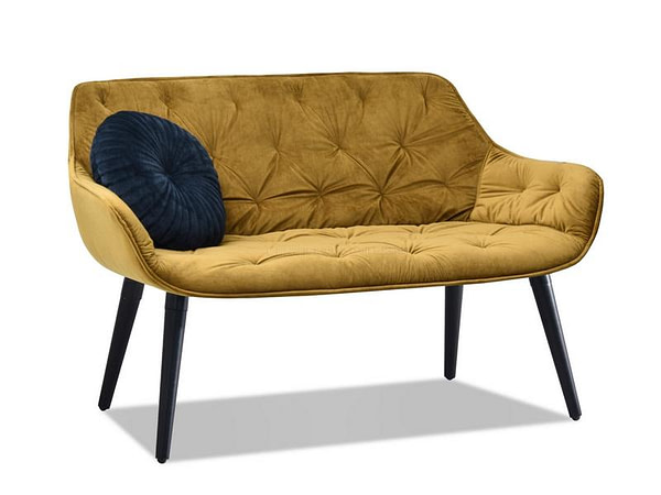 Saba IDYLLE steppelt szalon-kanapé, arany velvet