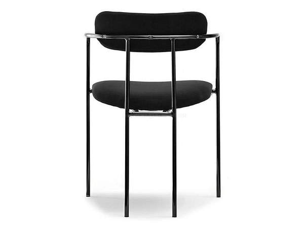 Malaga karosszék MALAGA szék, fekete plüss-fekete 2