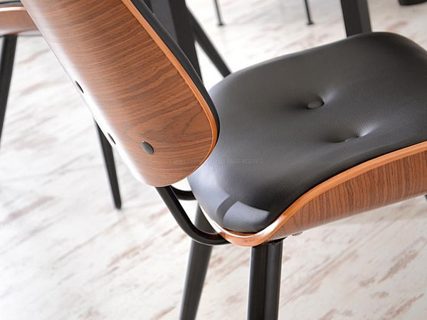 Hajlított székek GIZMO szék, dió-fekete 17