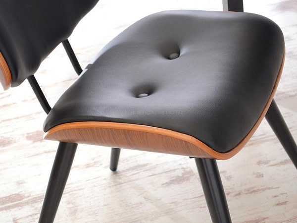 Hajlított székek GIZMO szék, dió-fekete 16