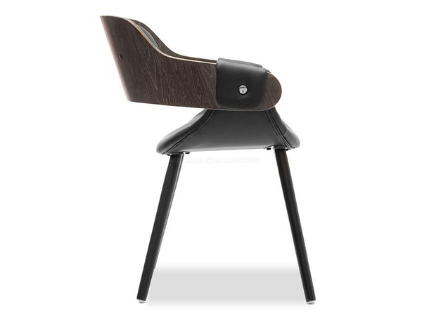 Hajlított székek TWIG szék, antikolt tölgy-fekete 19
