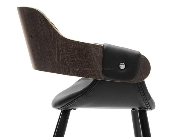 Hajlított székek TWIG szék, antikolt tölgy-fekete 22